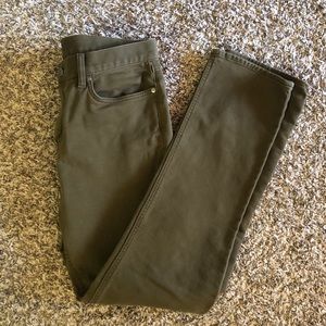 Banana Republic Green Traveler Pants